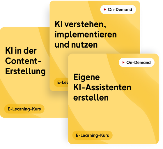 E-Learning-Kurs | Kurspaket Künstliche Intelligenz