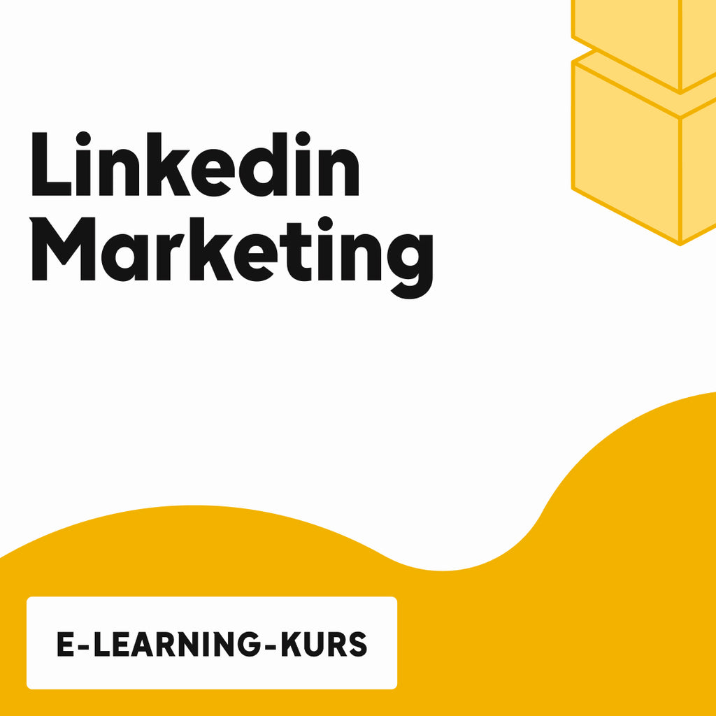 Online-Weiterbildung Cover zu 'LinkedIn Marketing Fundamentals' von OMR Academy, LinkedIn als Marketingplattform nutzen.
