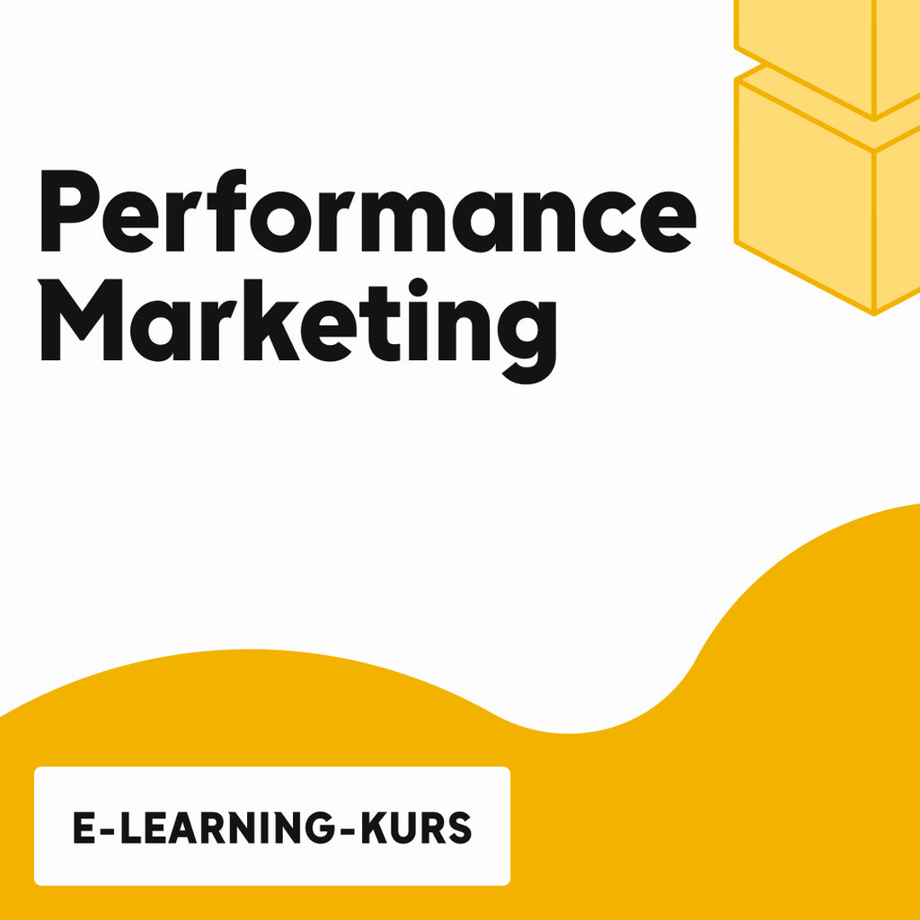 Online-Kurs Cover zu 'Performance Marketing Fundamentals' von OMR Academy, Einstieg in Performance-basierte Werbestrategien