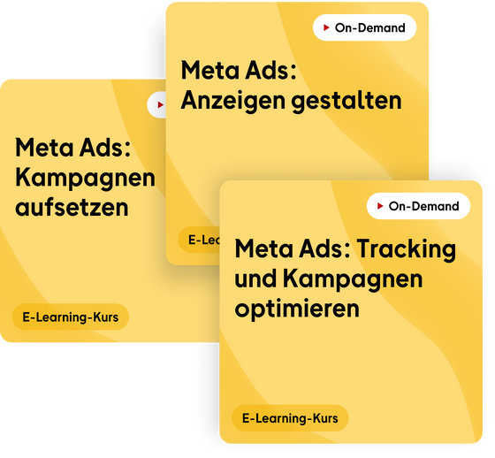 E-Learning-Kurs | Kurspaket Meta Ads