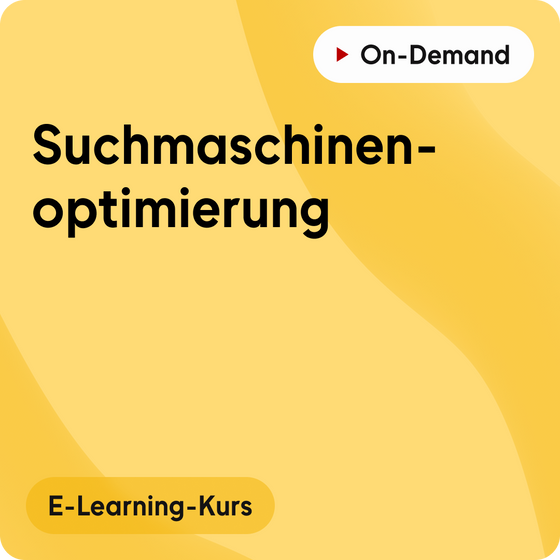 E-Learning-Kurs | Suchmaschinenoptimierung