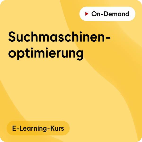 E-Learning-Kurs | Suchmaschinenoptimierung