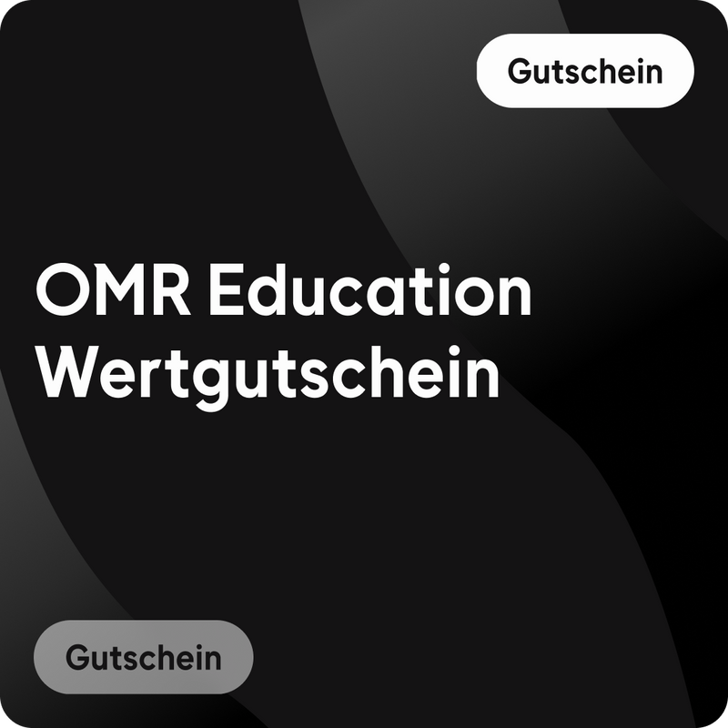 OMR Education Wertgutschein