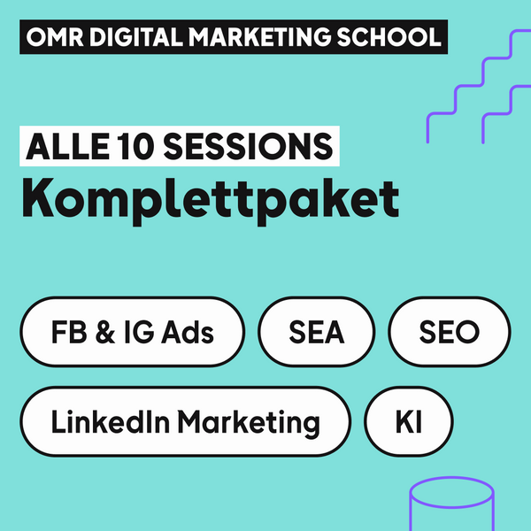 ODMS | Digital Marketing School – Komplettpaket inkl. Zertifikat und Aufzeichnungen