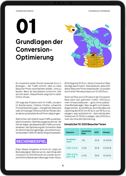 Conversion-Optimierung – OMR Report Kompakt