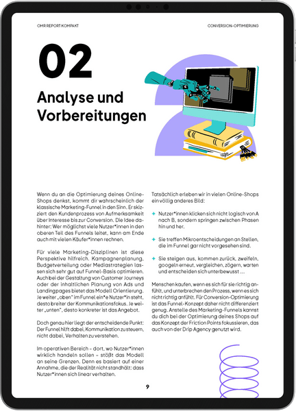 Conversion-Optimierung – OMR Report Kompakt