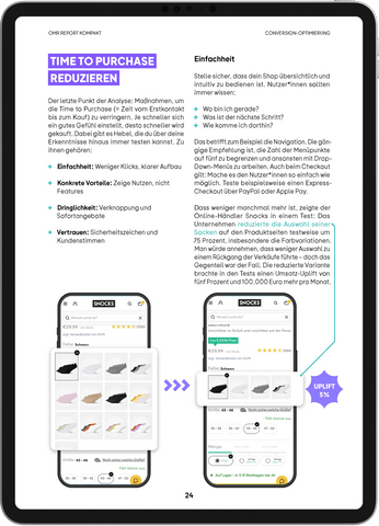 Conversion-Optimierung – OMR Report Kompakt