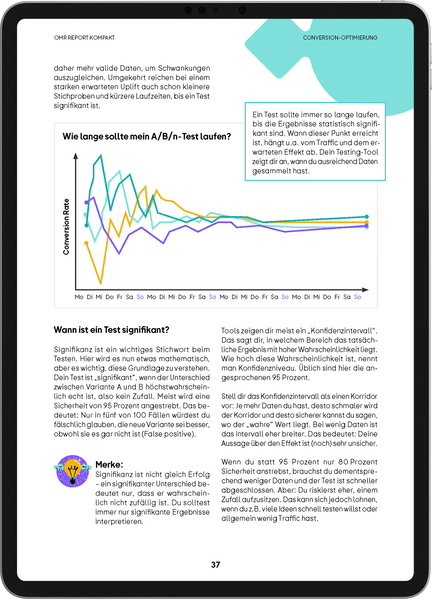 Conversion-Optimierung – OMR Report Kompakt
