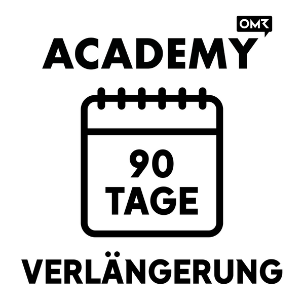 OMR Academy Kurs-Verlängerung