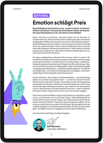 OMR Report | Brand Building