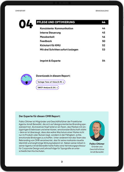 OMR Report | Brand Building