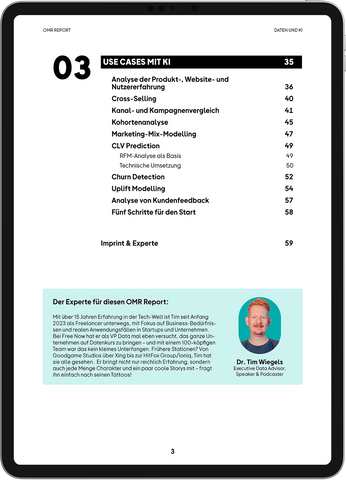 OMR Report | Daten und KI