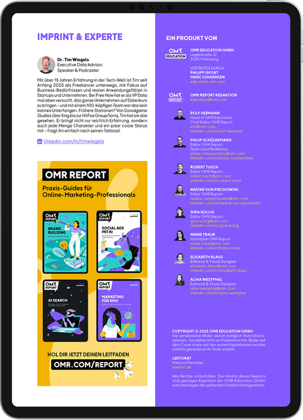 OMR Report | Daten und KI