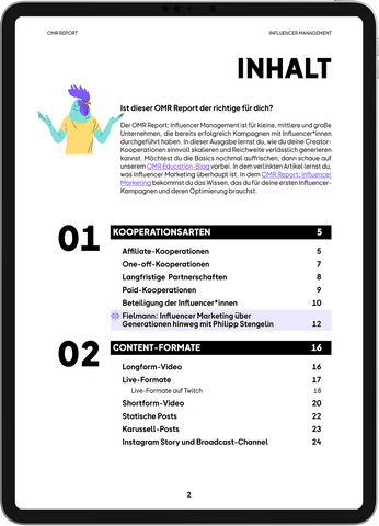 OMR Report | Influencer Management