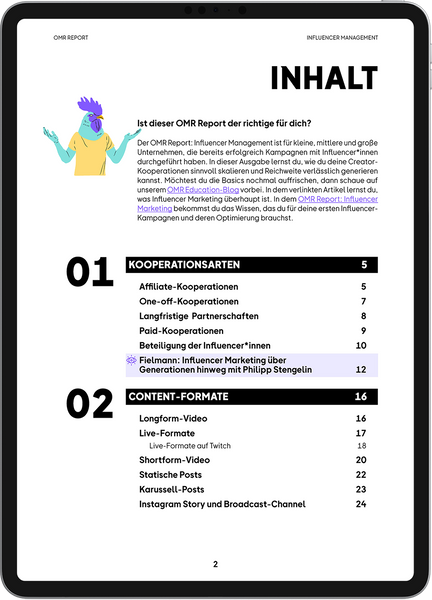 OMR Report | Influencer Management