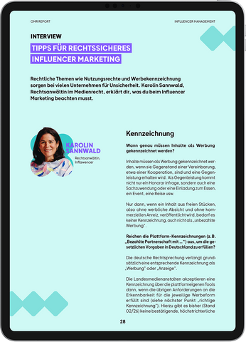 OMR Report-Bundle: Influencer Marketing + Management