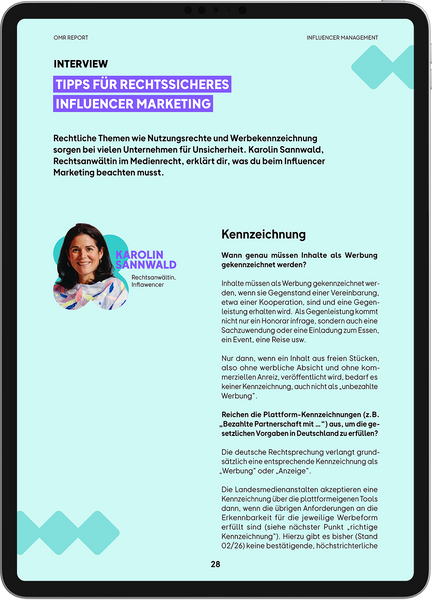 OMR Report-Bundle: Influencer Marketing + Management