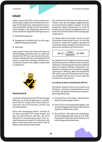 OMR Report-Bundle: Influencer Marketing + Management