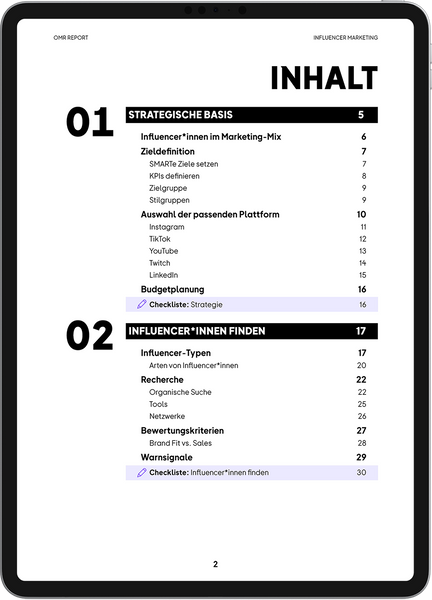 OMR Report | Influencer Marketing