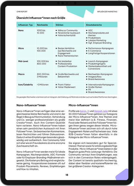 OMR Report | Influencer Marketing