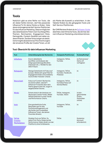 OMR Report | Influencer Marketing