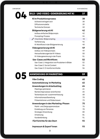 OMR Report | KI im Marketing