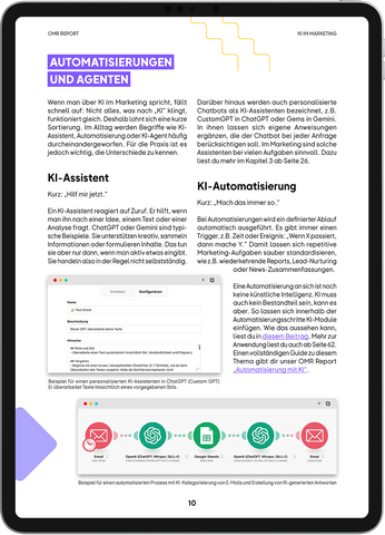 OMR Report | KI im Marketing