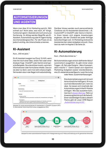 OMR Report | KI im Marketing