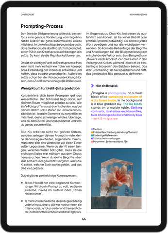 OMR Report | KI im Marketing