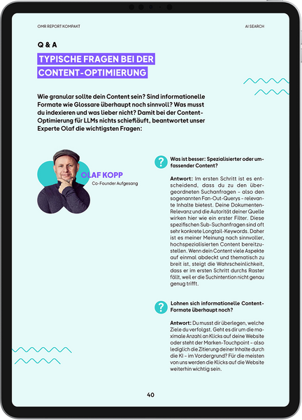 AI Search – OMR Report Kompakt