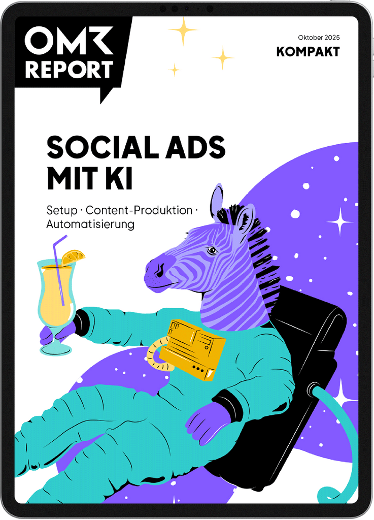 Social Ads mit KI – OMR Report Kompakt