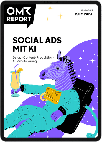 Social Ads mit KI – OMR Report Kompakt