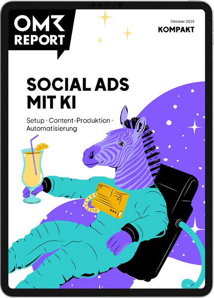 Social Ads mit KI – OMR Report Kompakt
