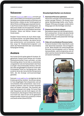 Social Ads mit KI – OMR Report Kompakt