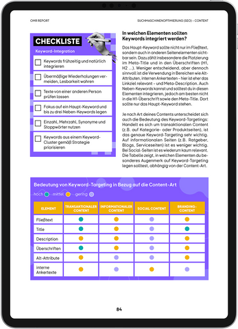 Suchmaschinenoptimierung (SEO) – Professional Guide