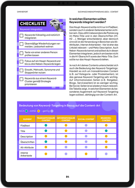 Suchmaschinenoptimierung (SEO) – Professional Guide