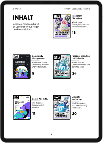 Free Guide | Plattform & Social Media Marketing