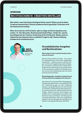 OMR Report | KI im Kreativprozess