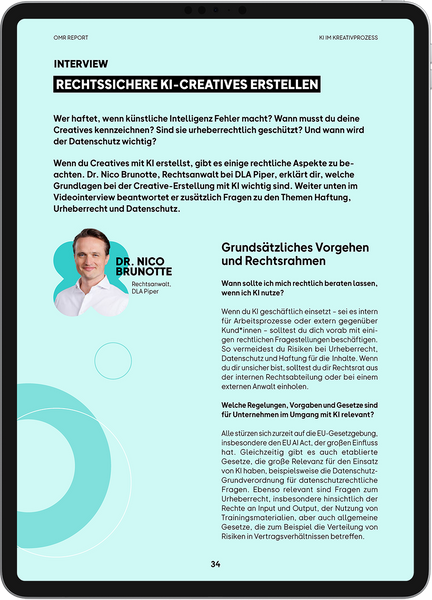 OMR Report | KI im Kreativprozess