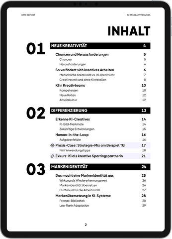 OMR Report | KI im Kreativprozess