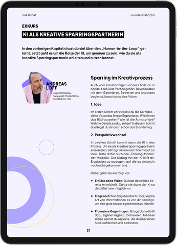 OMR Report | KI im Kreativprozess