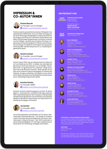 OMR Report | KI im Kreativprozess