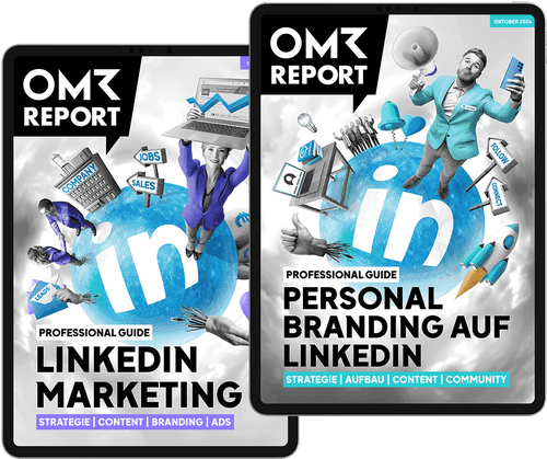 OMR Report-Bundle: Personal Branding + Marketing auf LinkedIn