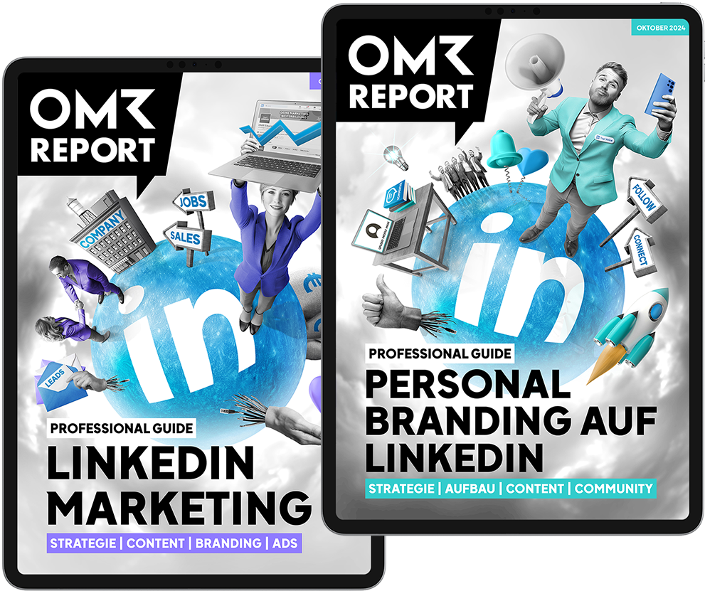 OMR Report-Bundle: Personal Branding + Marketing auf LinkedIn