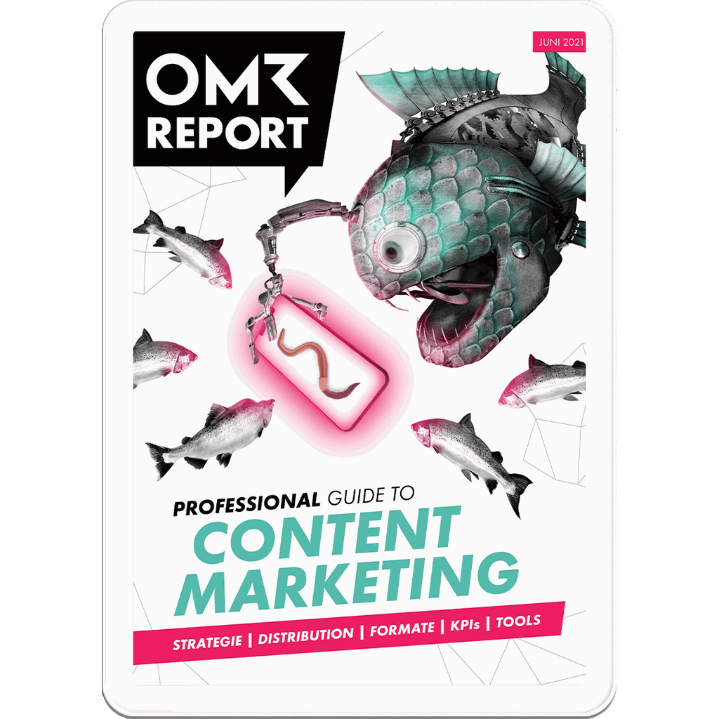 OMR Report Content Marketing Produktcover